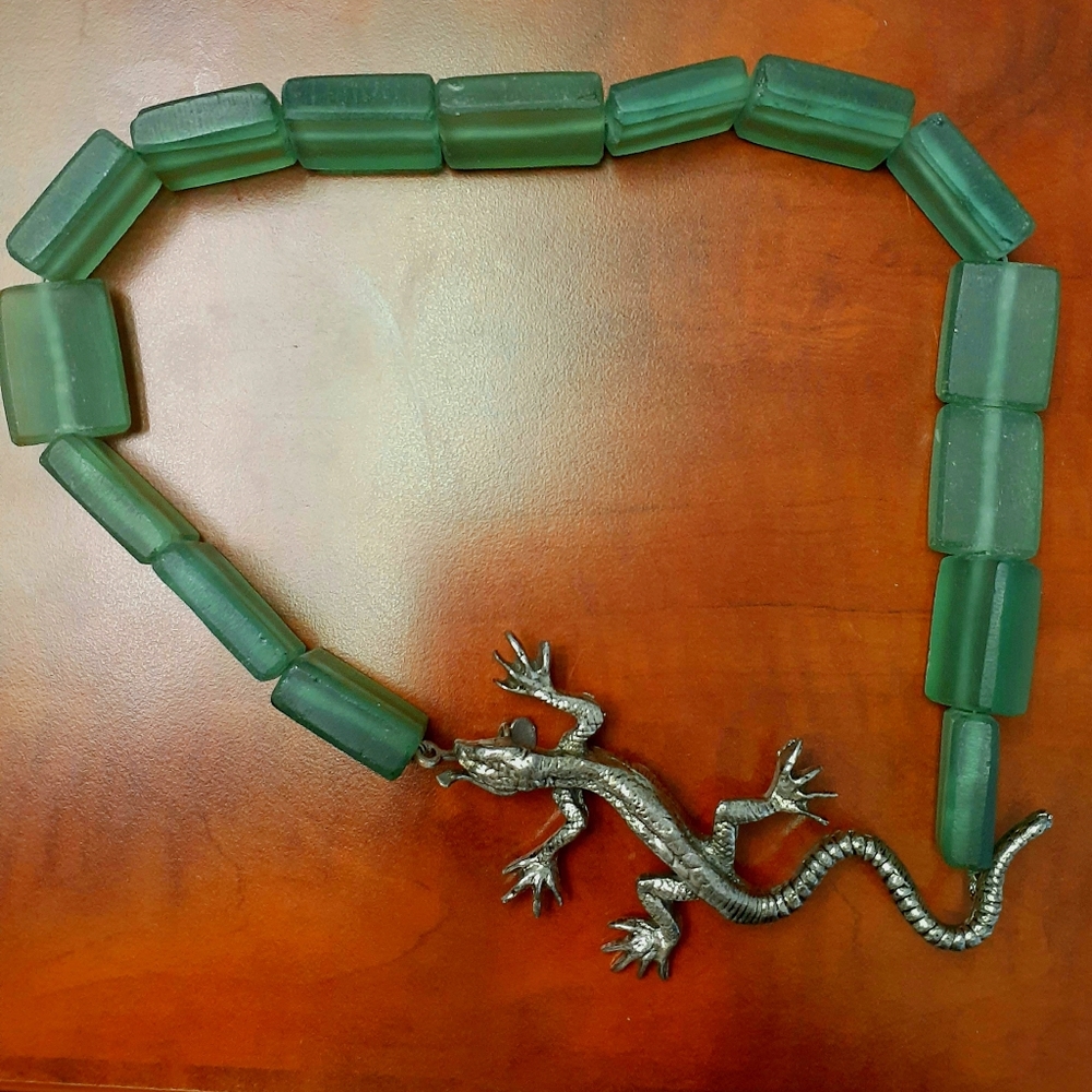 Salamander Necklace